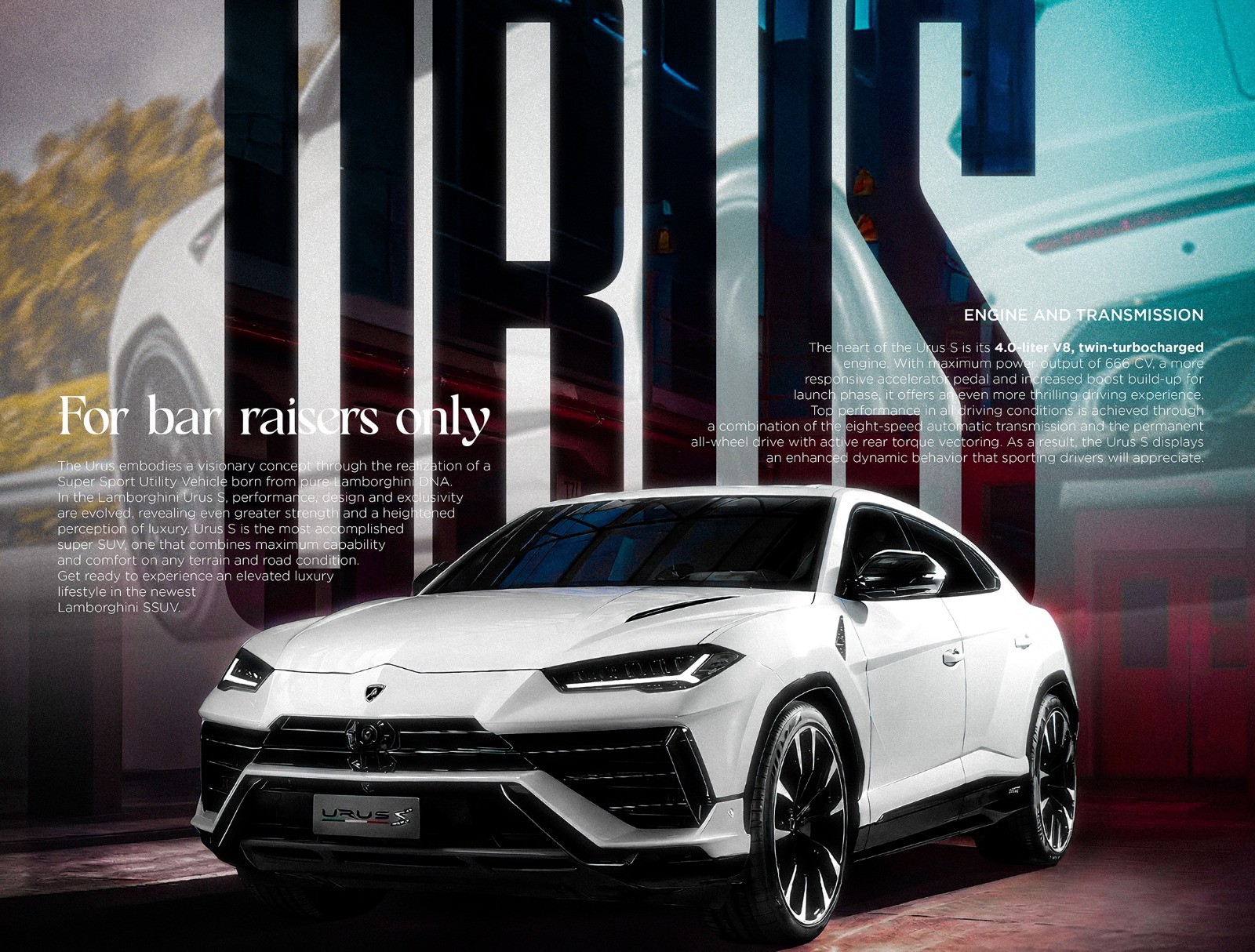 Lamborghini URUS S V8