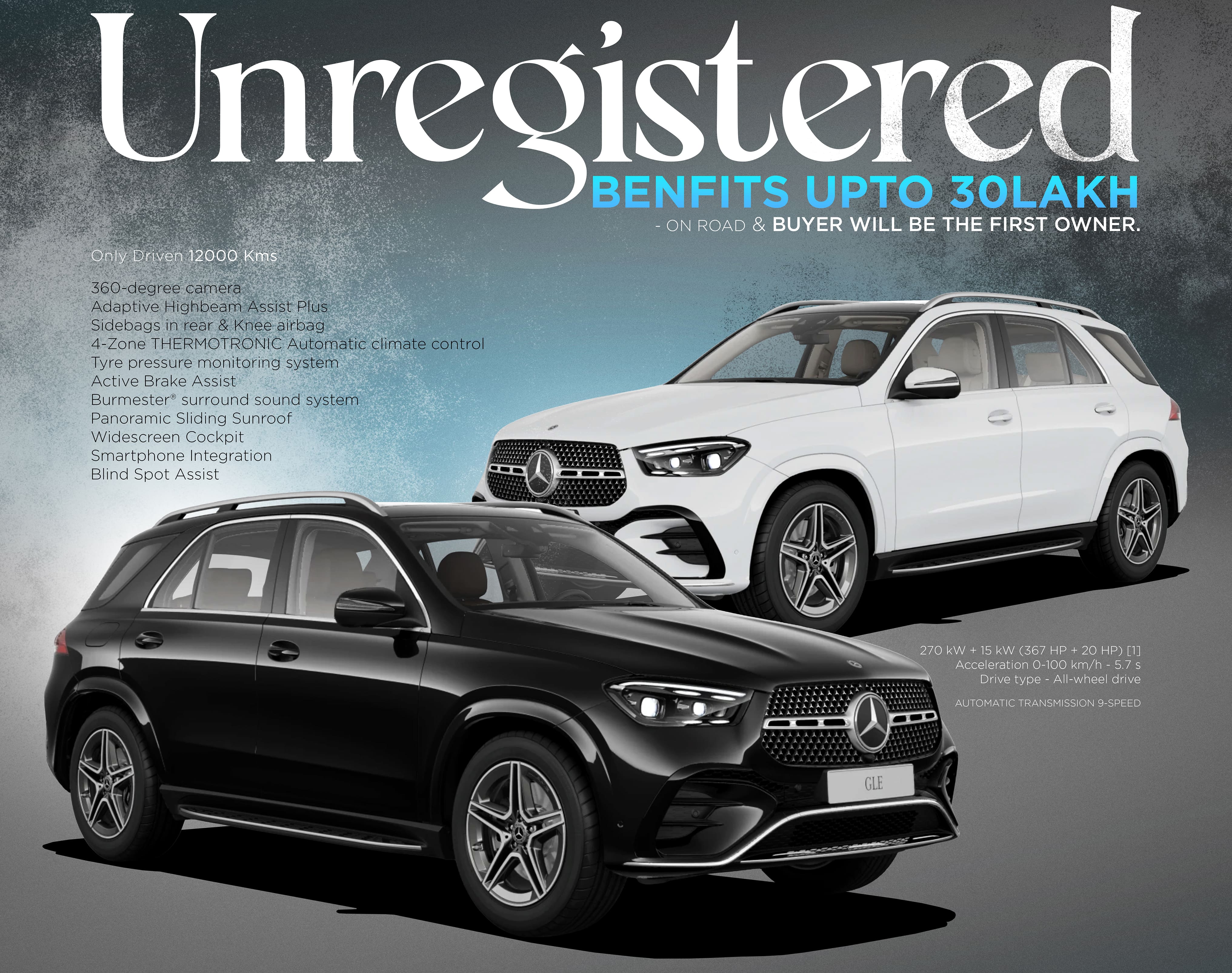 Mercedes-Benz GLE 450 4-MATIC AMG LINE